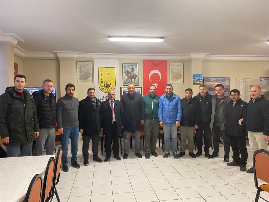 Ümraniye Minibüsçüler Odası’ndan Bayburt Derneği’ne Ziyaret