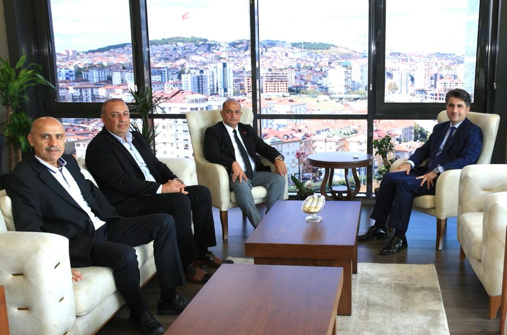 Ümraniye Minibüsçüler Odası’ndan Kaymakam Abdulaziz Aydın’a Hayırlı Olsun Ziyareti