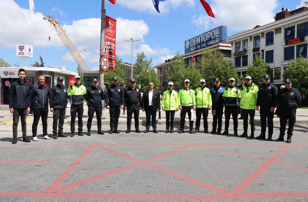 Emniyet Müdürü Cenk Bal’ın Katıldığı Denetimde Minibüsçü Esnafına Tam Not