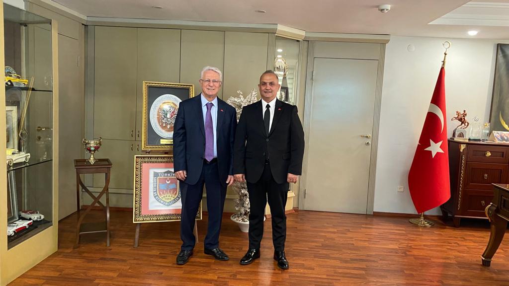 Nizam Sağlam’dan Federasyon Başkanı Fevzi Apaydın’a Ziyaret