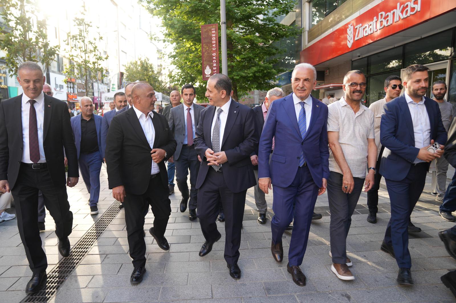 İstanbul İl Emniyet Müdürü Selami Yıldız’dan Ümraniye Esnafına Ziyaret